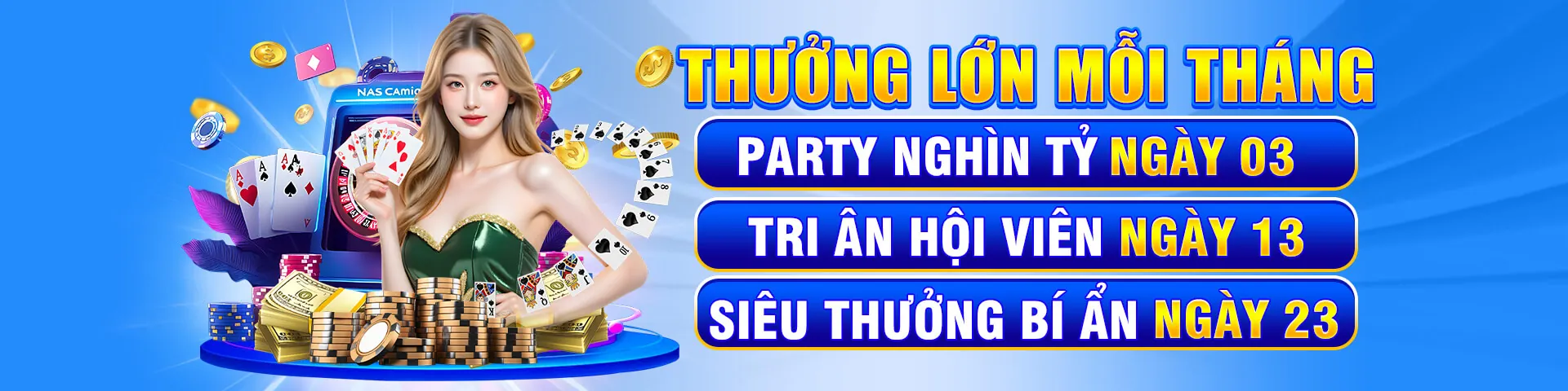 Hình ảnh sòng bạc Win555 Nhà Cái rực rỡ, bàn chơi đa dạng