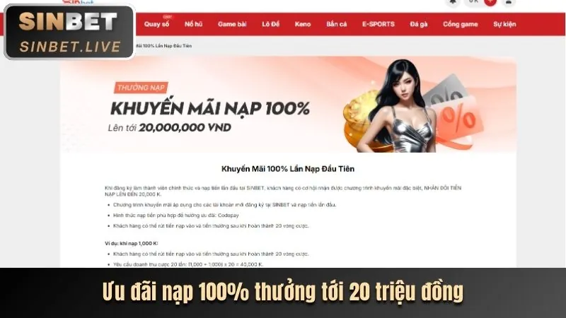 Tổng quan các loại khuyến mãi win555 nhà cái
